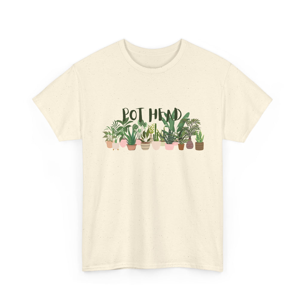 "Pot Head" Potted Plants Graphic Shirt