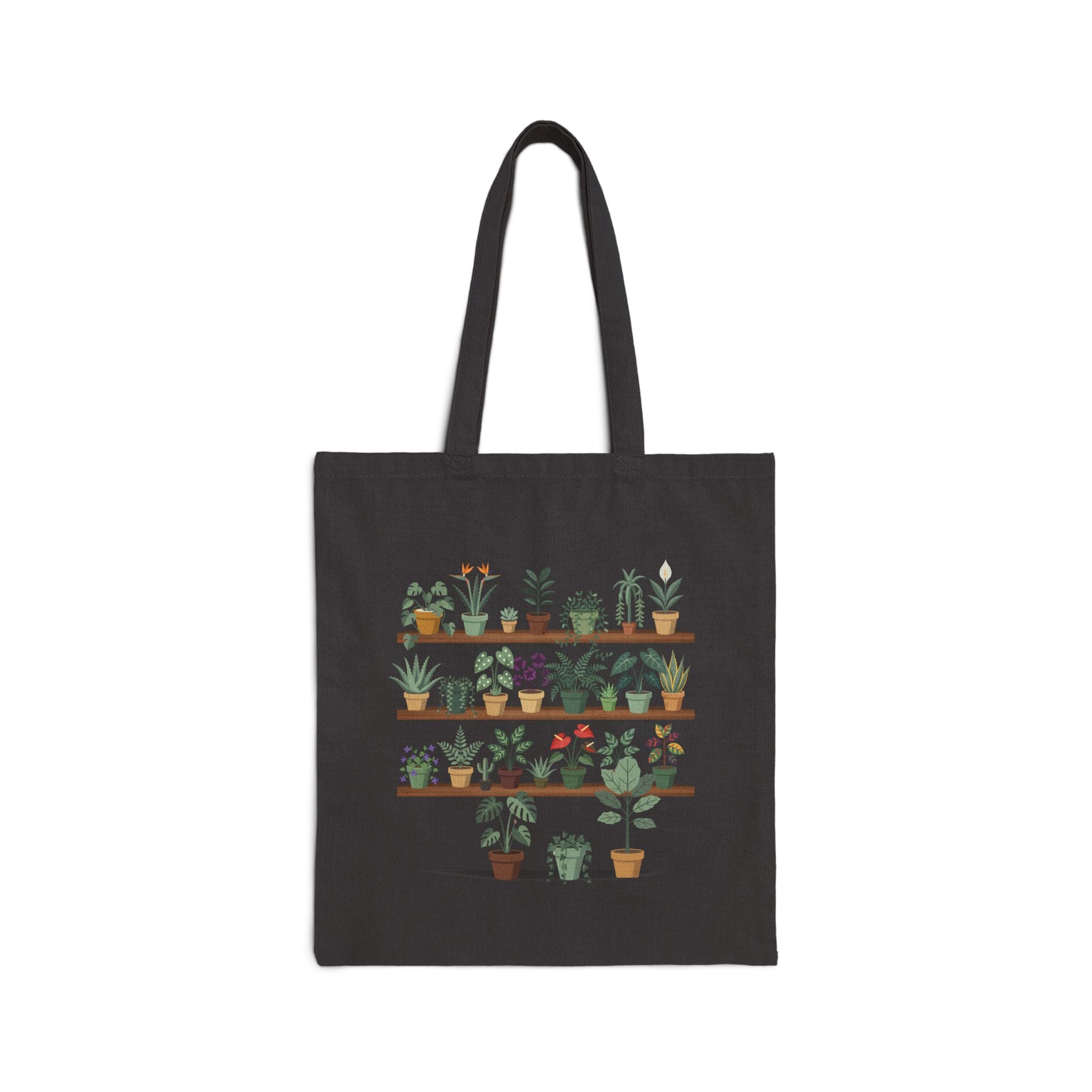 Plant Shelf Canvas Tote Bag