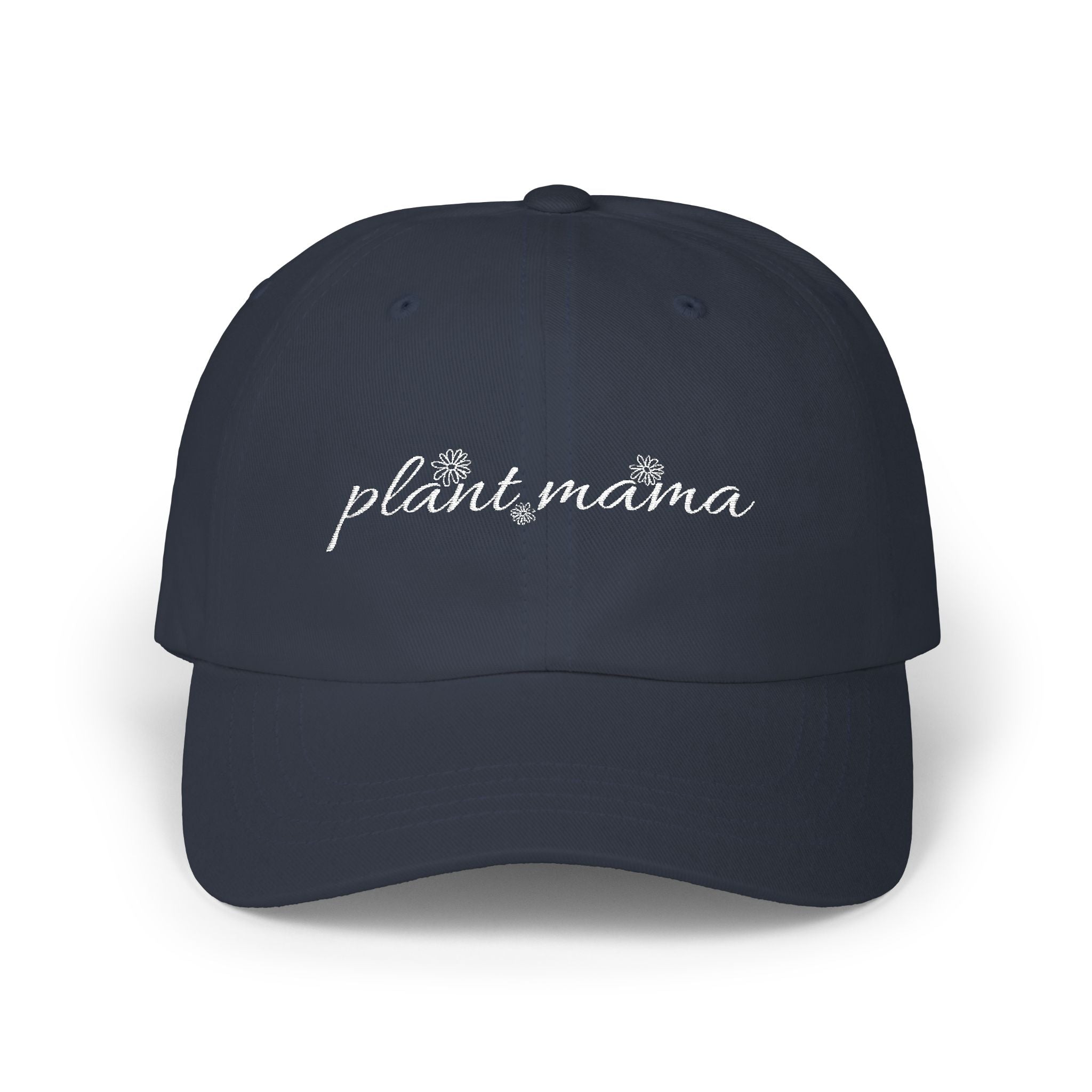 Plant Mama Cap — Embroidered Green Baseball Hat for Plant Lovers