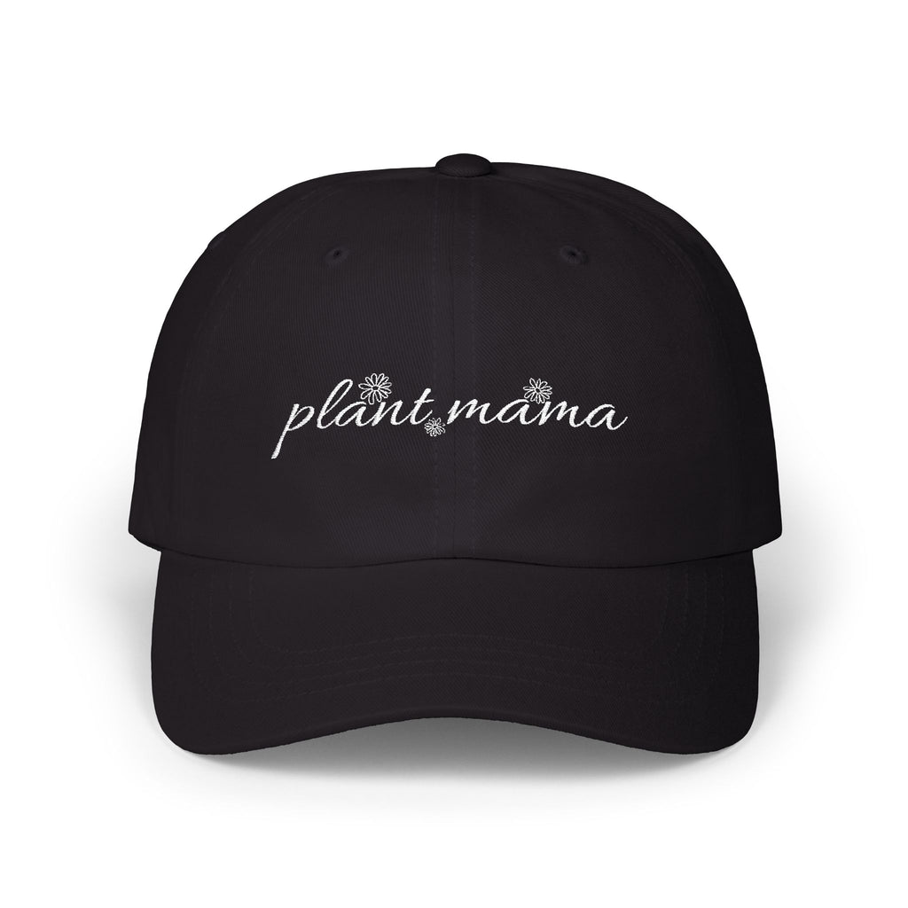 Plant Mama Cap — Embroidered Green Baseball Hat for Plant Lovers