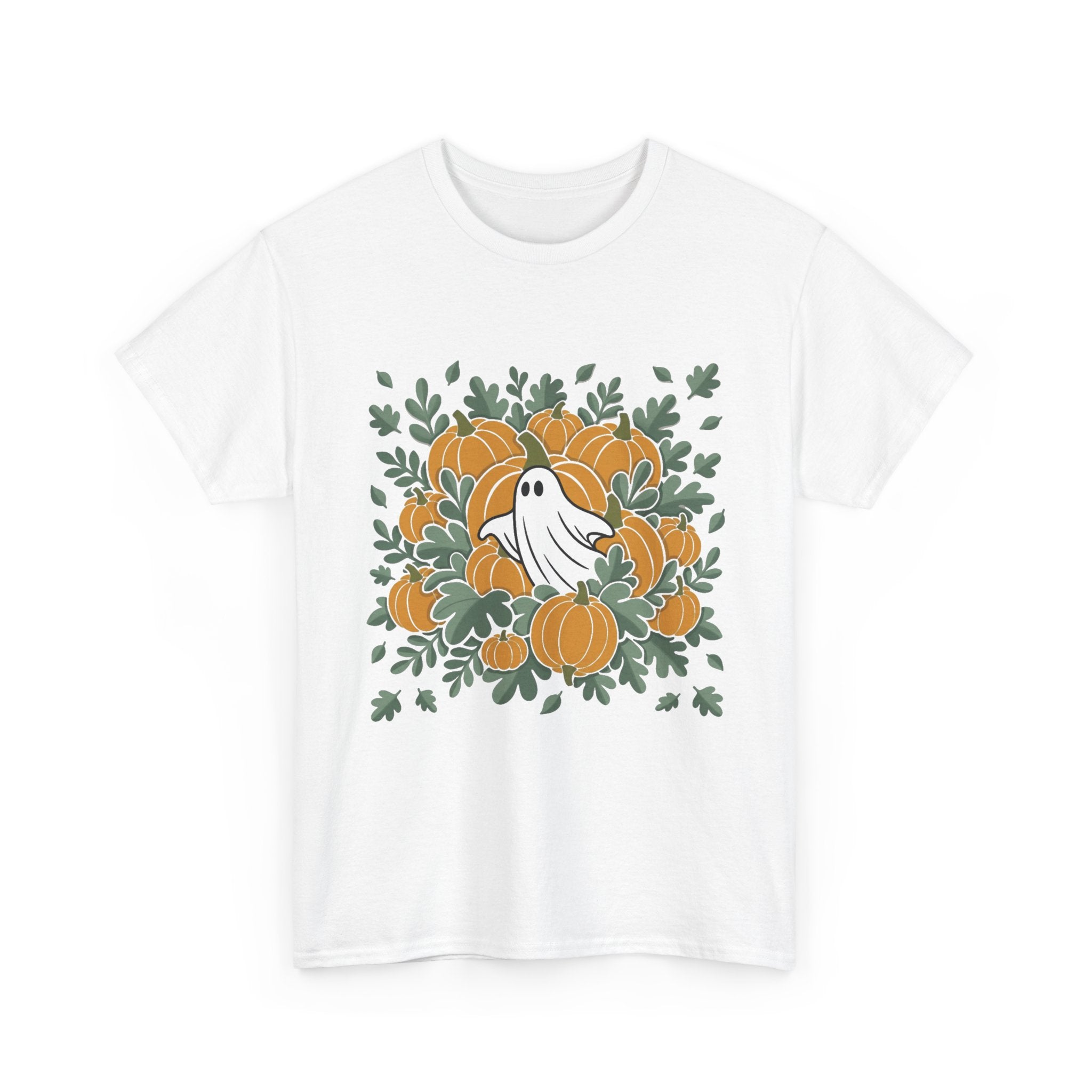 Autumn Ghost Pumpkin T-Shirt