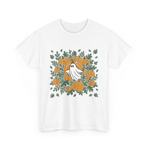 Autumn Ghost Pumpkin T-Shirt