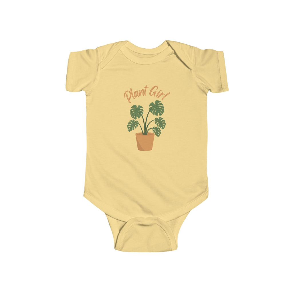 Plant Girl Baby Onesie