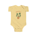 Plant Girl Baby Onesie
