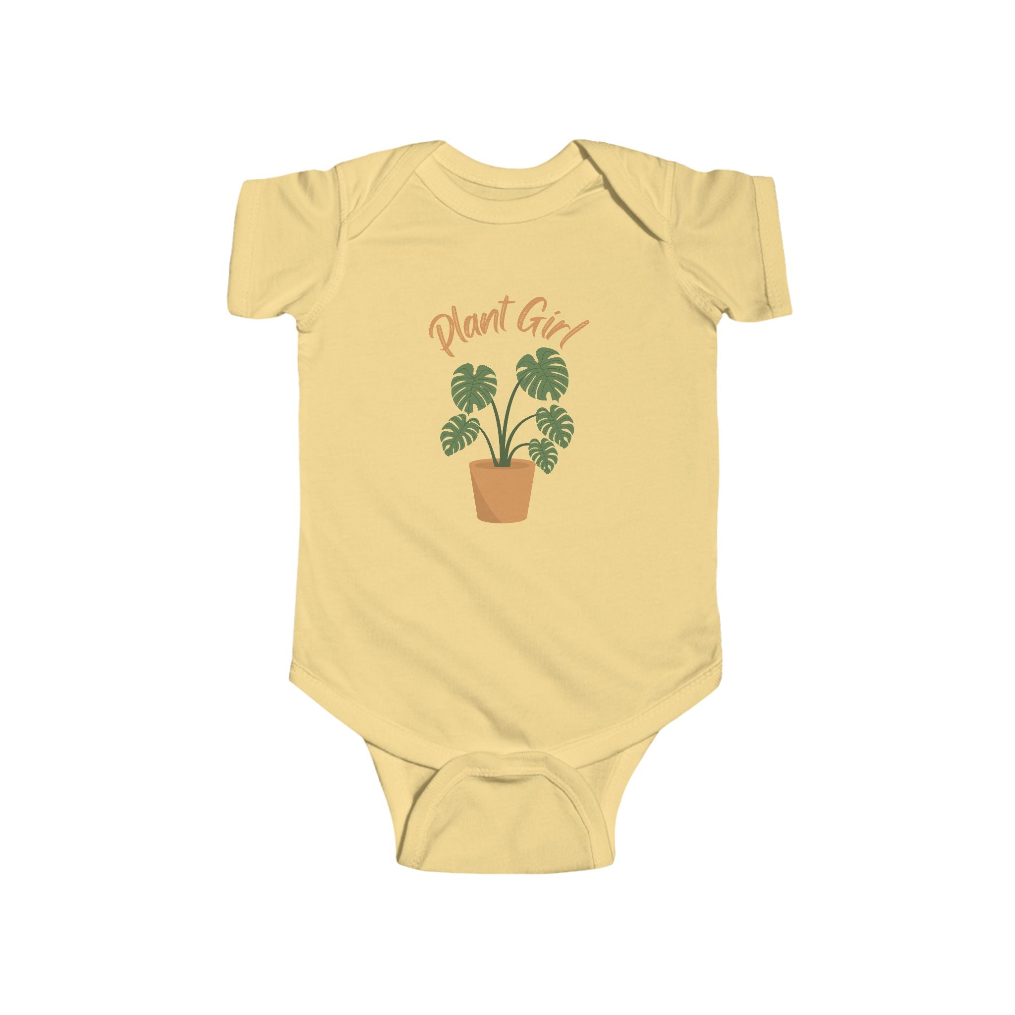 Plant Girl Baby Onesie