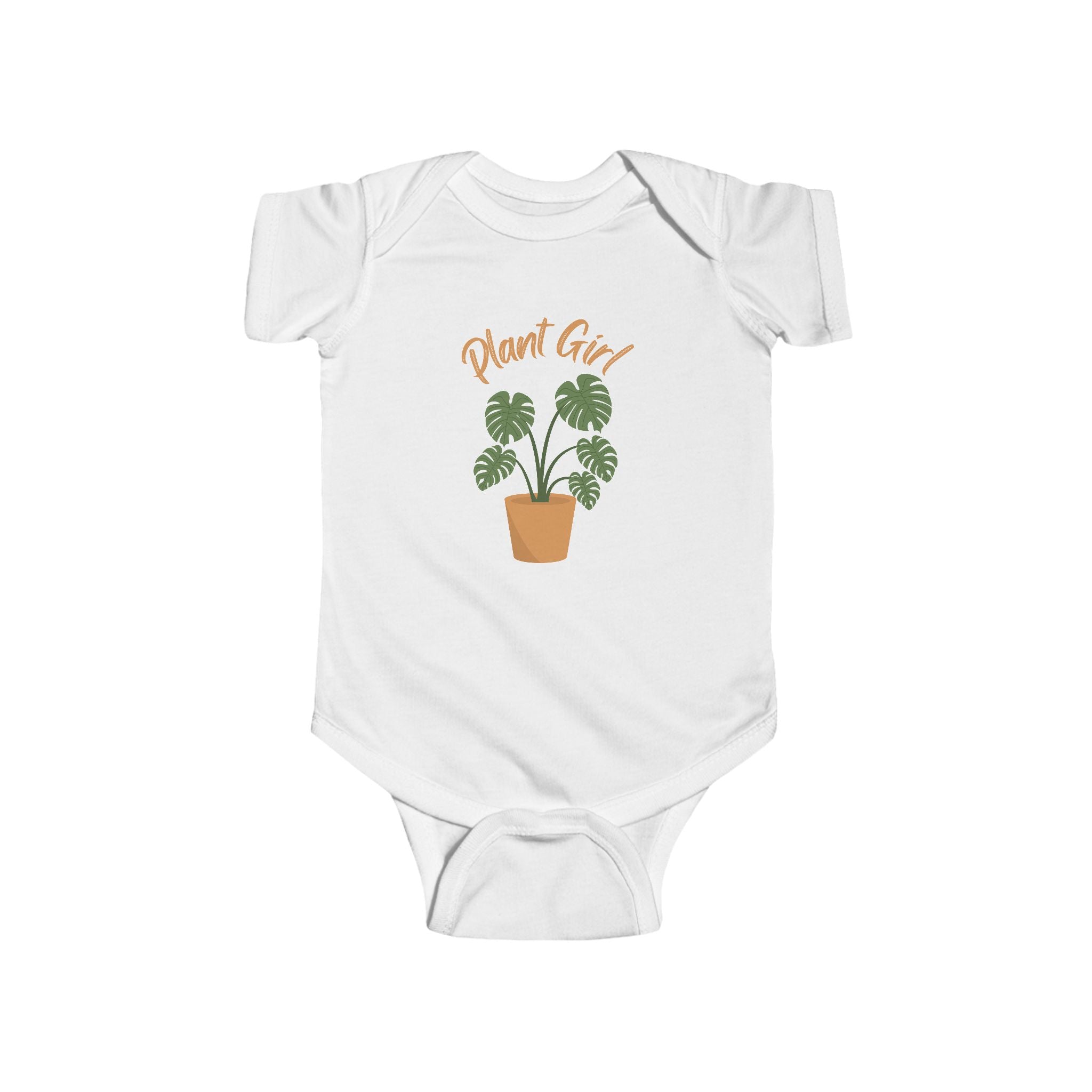 Plant Girl Baby Onesie