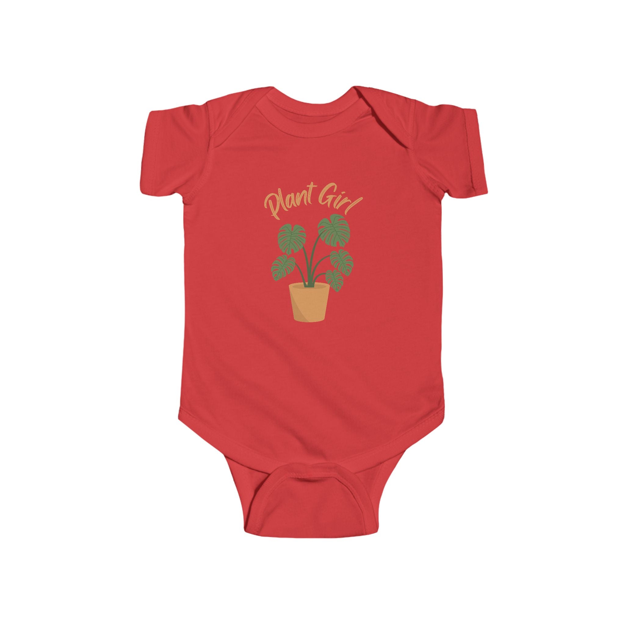 Plant Girl Baby Onesie